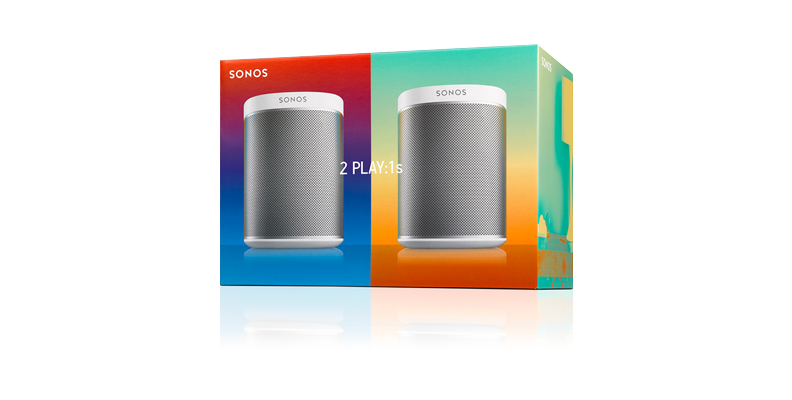 radiator bit Rose Sonos PLAY:1 speaker starter set saves you $50