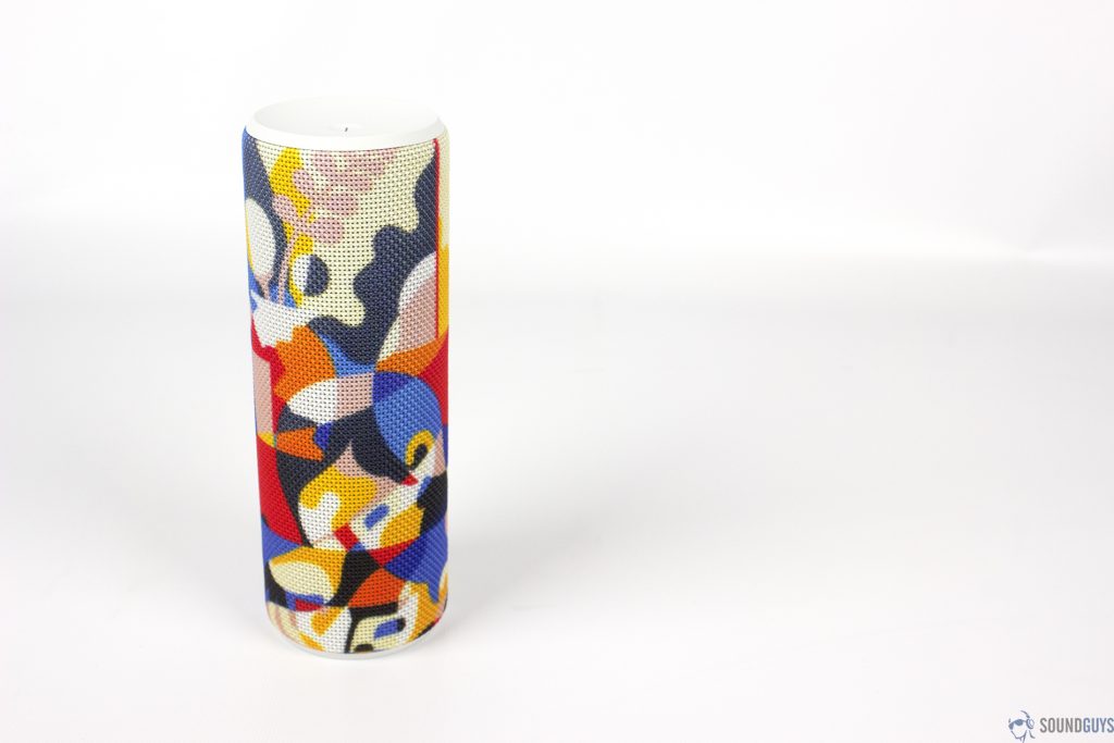 Pictured is the James Reka edition UE Boom 2 speaker on a white background.