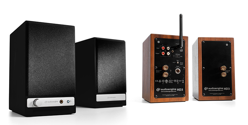 audioengine-hd3news Audioengine HD3 bookshelf speakers front and back