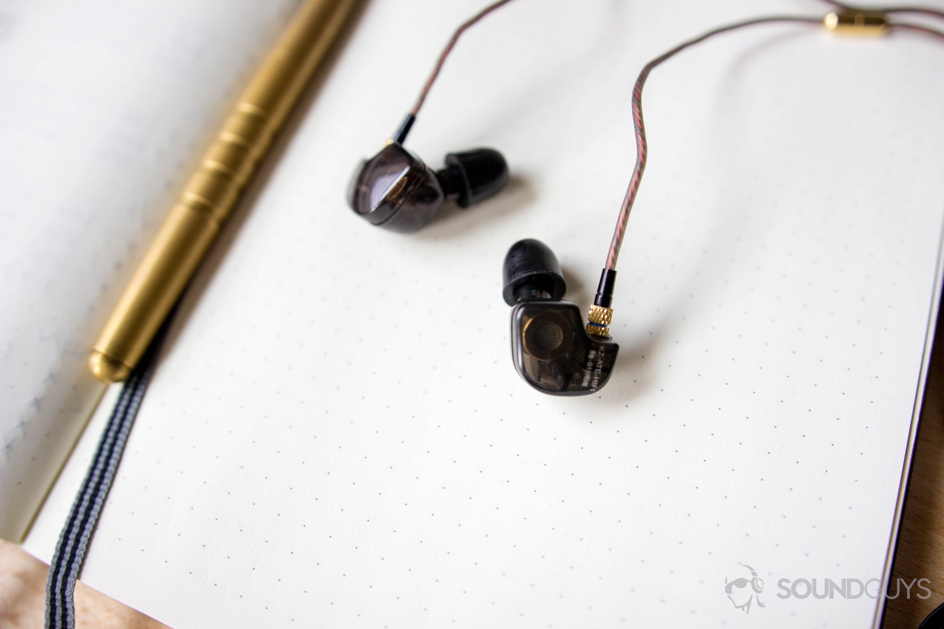Best earbuds under $20: The ATE HiFi on a white background.