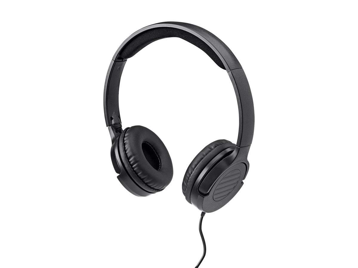 Best on-ear headphones: Monorpice angled image on white background