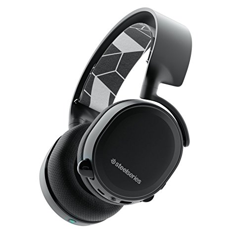 Best gaming headsets: SteelSeries Arctis in black on white background.