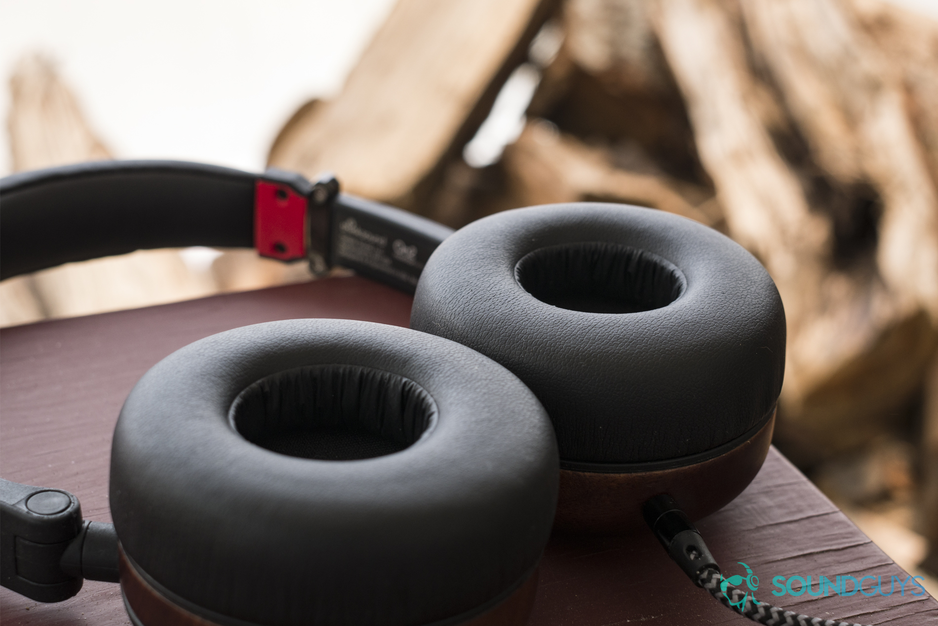 Thinksound-on2-review-pads A photo of the Thinksound On2's ear pads