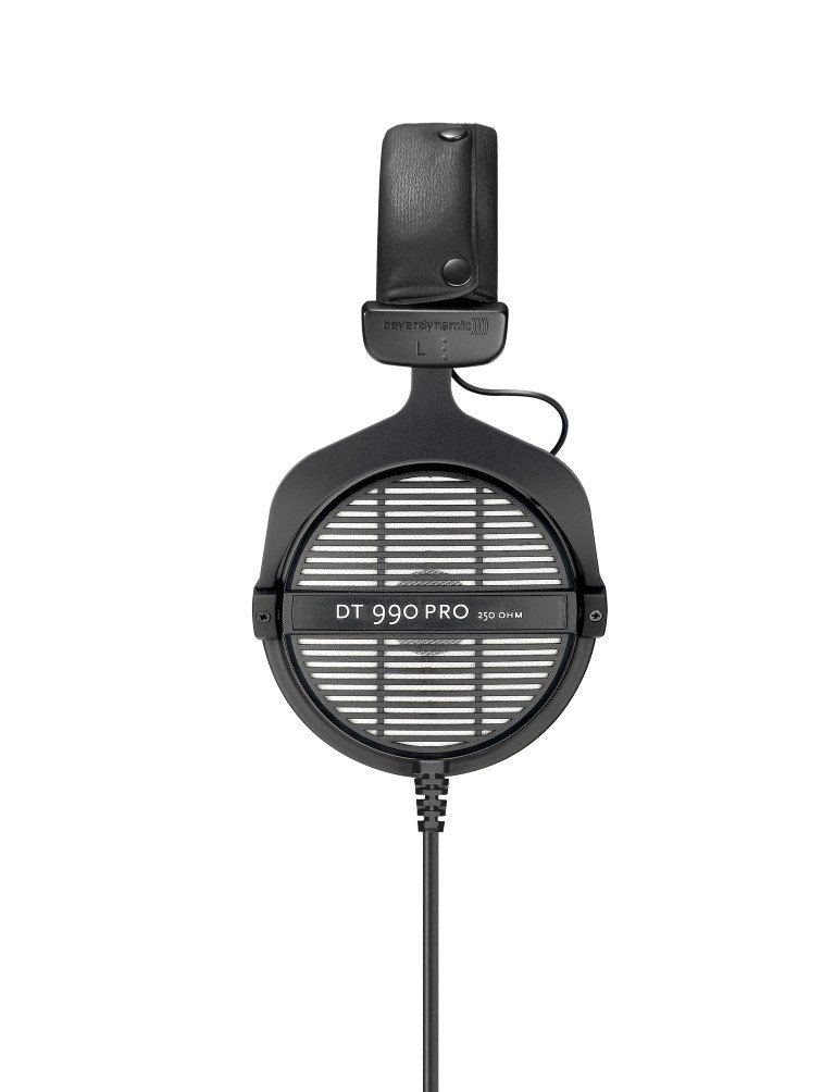 The Beyerdynamic DT 990 Pro headphones.