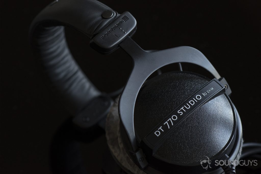 A photo of the Beyerdynamic DT 770 Studio 80 Ohm.