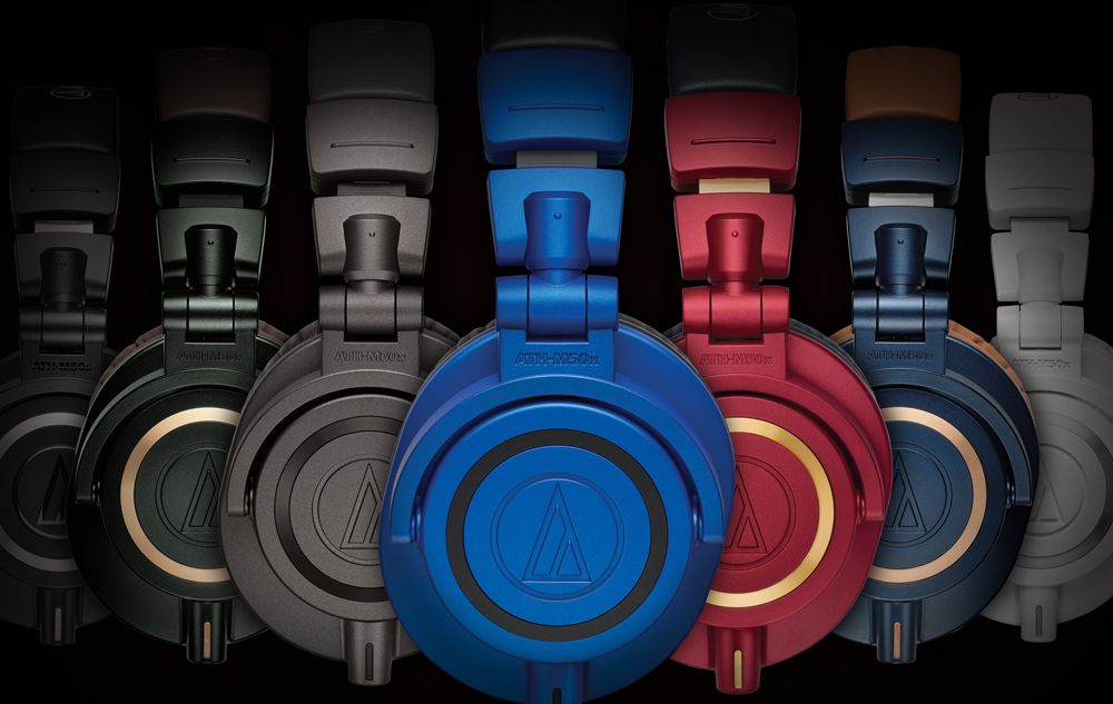Audio-Technica adds blue/black limited edtion version of M50x