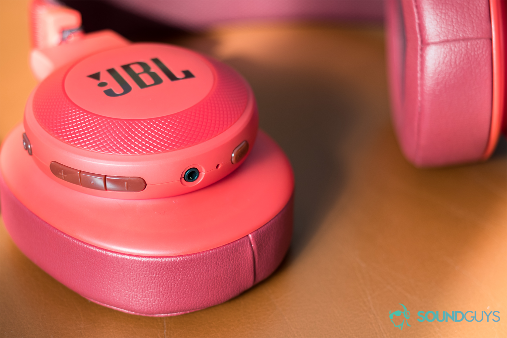 Located on the right ear cup are playback controls. Their flush positioning makes it difficult to actually control anything.