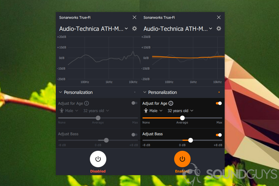 sonarworks-true-fi-review-screenshot Screenshots of the True-Fi software.