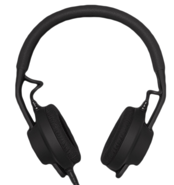 aiaiai-tma-2-mfg4-review-vanity The AiAiAi TMA-2 MFG4 headphones in black against a white background.