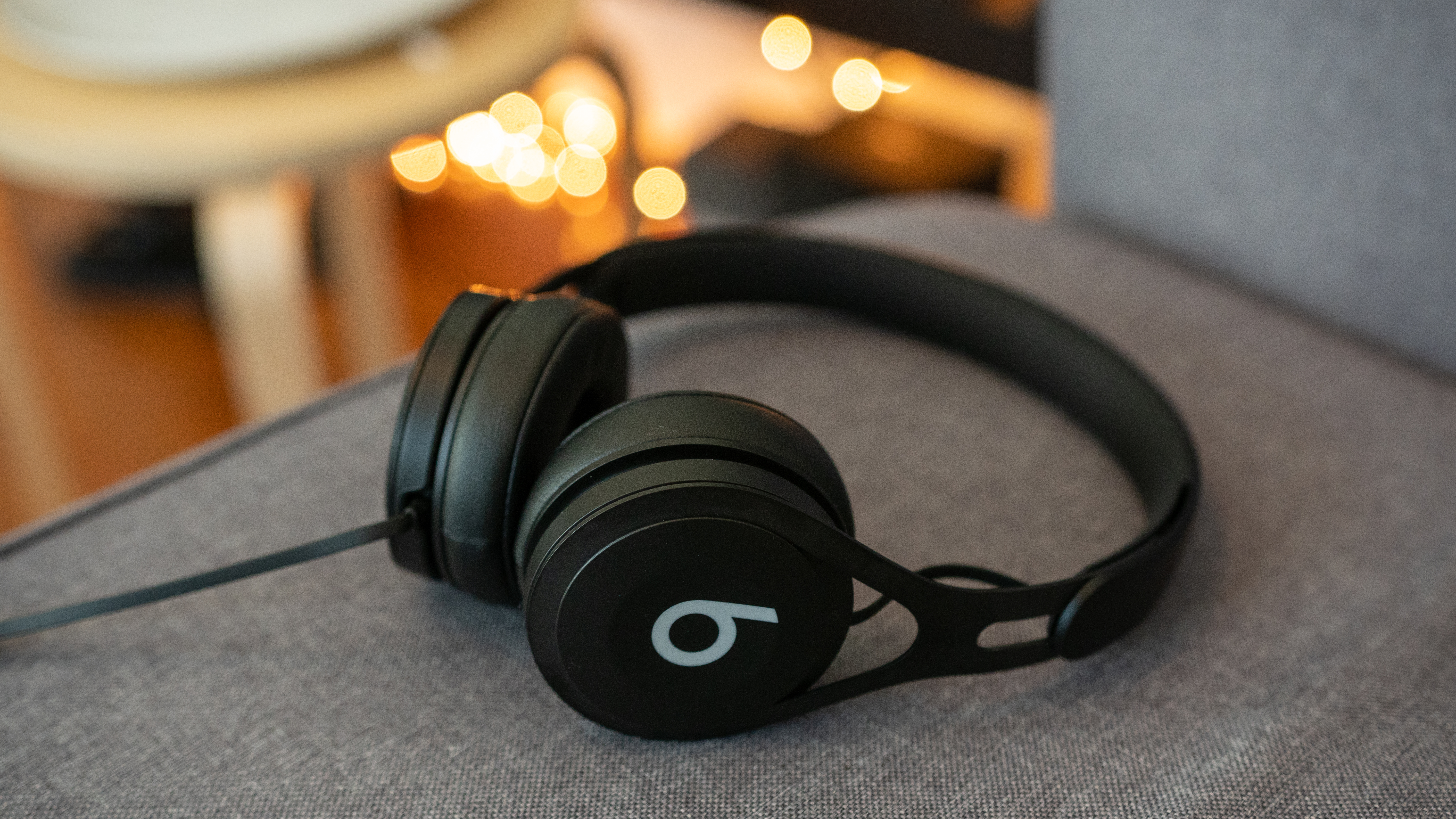 Beats EP-1 Pictured are the Beats EP on a chair.