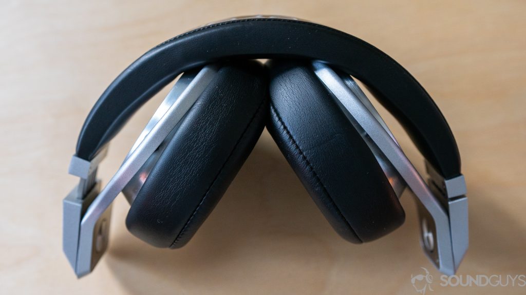 Shot of the Beats Pro folded.