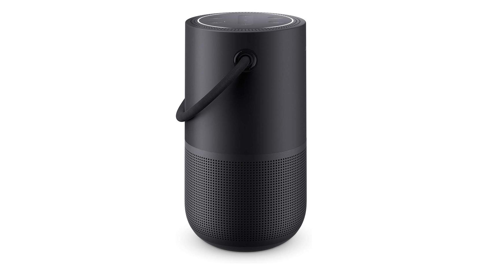 A product render of the Bose Portable Home Speaker.