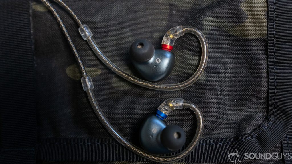 Fiio FH5 in-ears red and blue MMCX