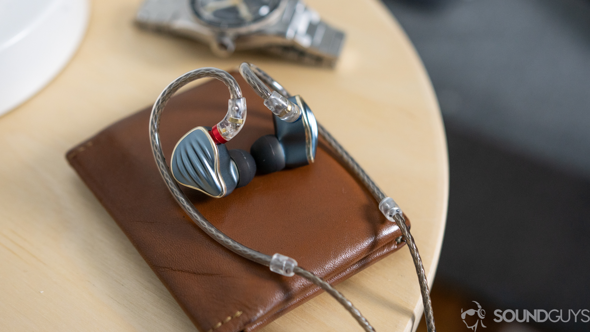 Fiio FH5 in-ears on bedside table