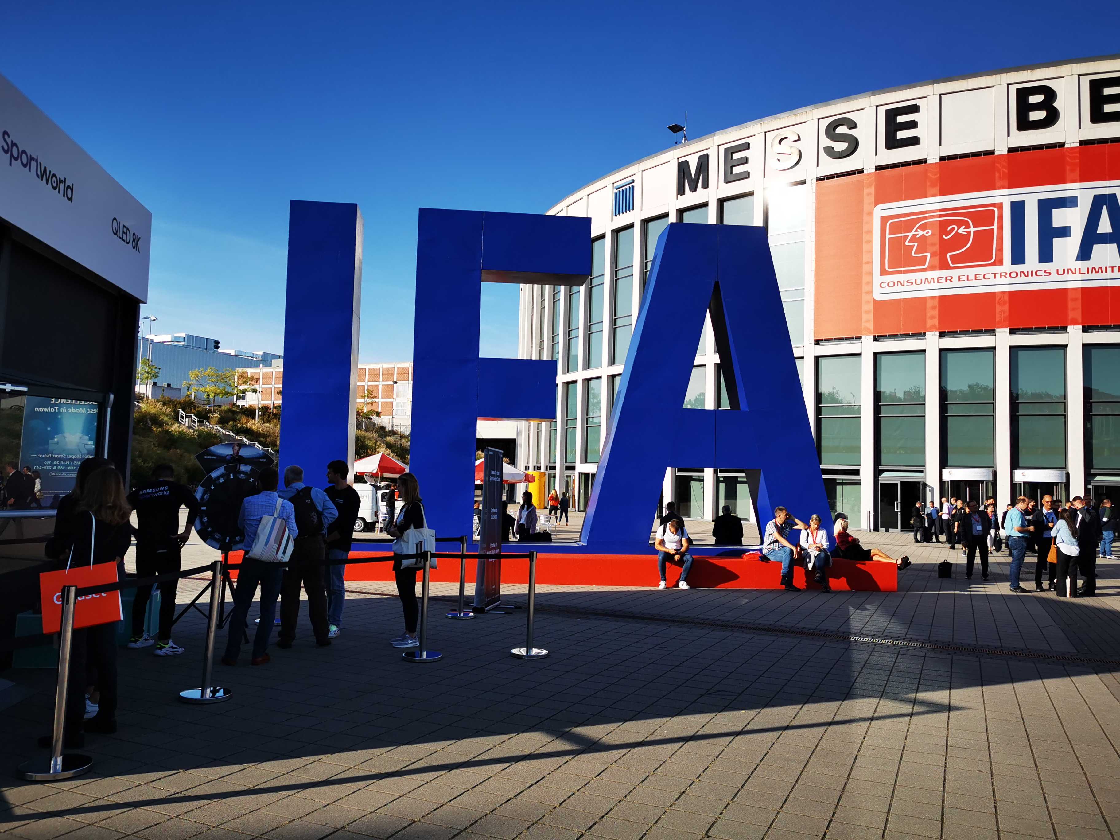IFA 2019 logo in Berlin IFA 2019 logo in Berlin
