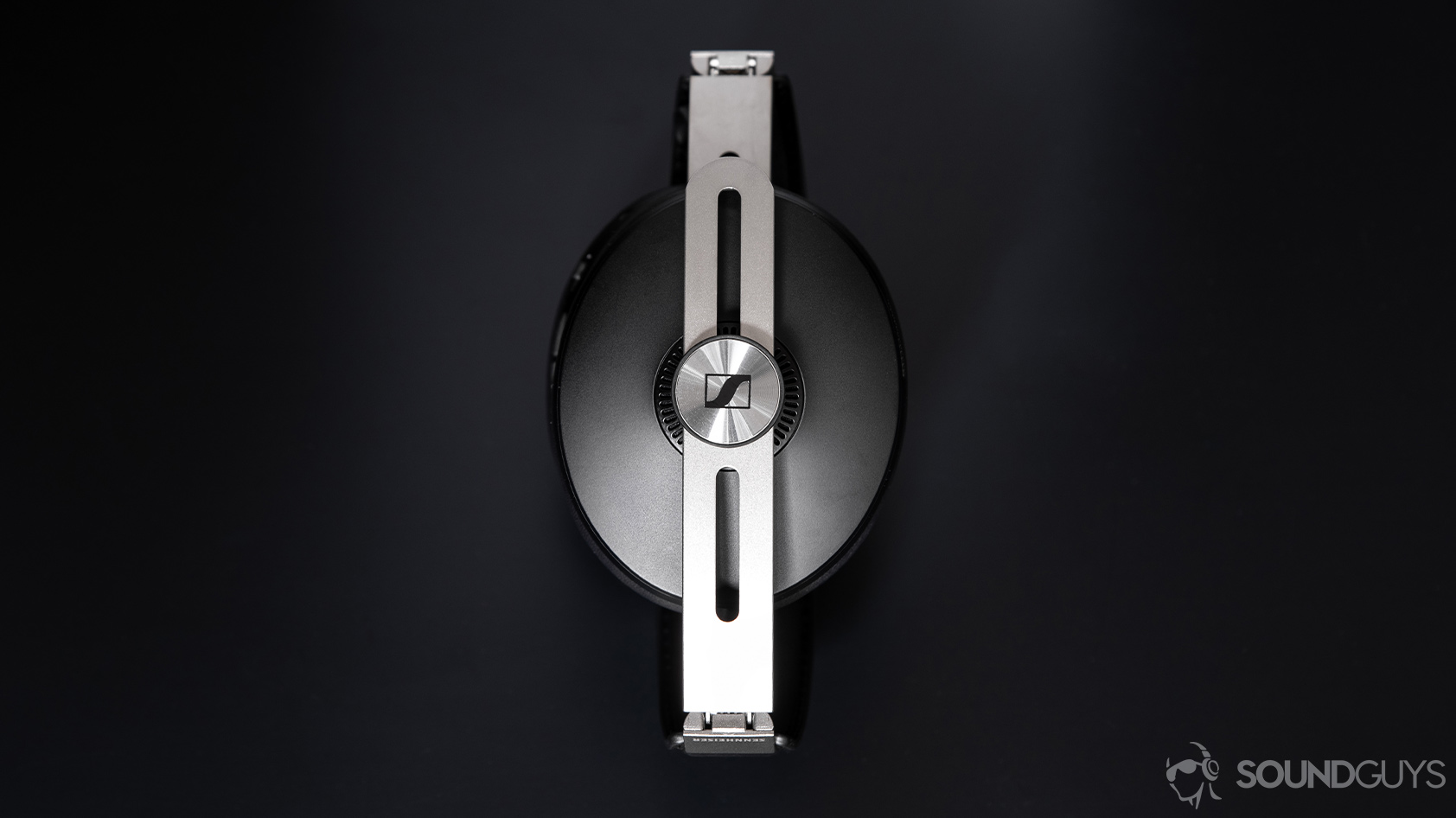 The Sennheiser Momentum Wireless 3 folded down.