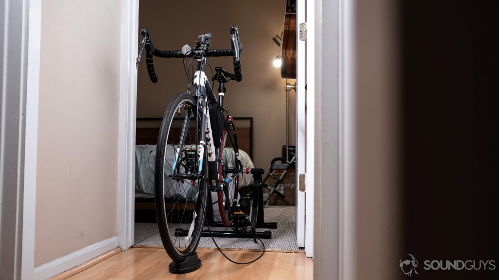 A picture of a Trek road bike to show how to work from home and take active breaks.