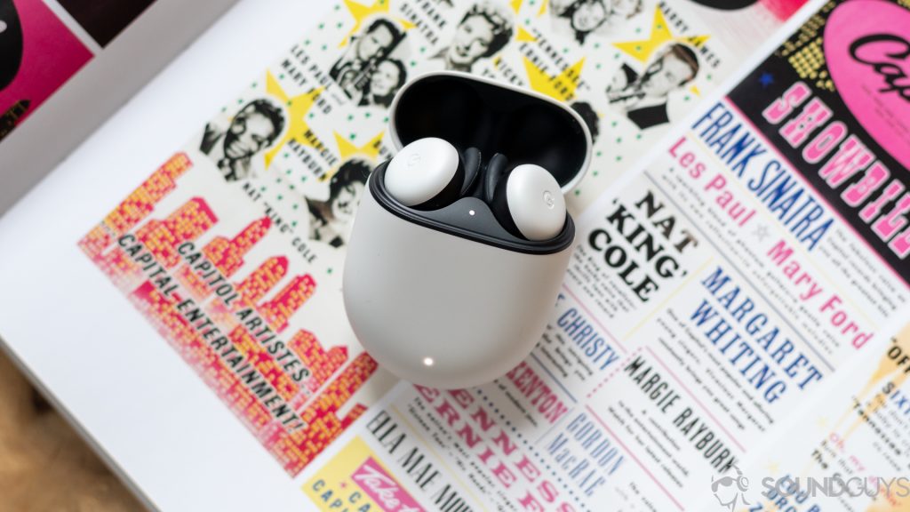 The new white Google Pixel Buds rival the Amazon Echo Buds as a pair of smart true wireless earbuds.