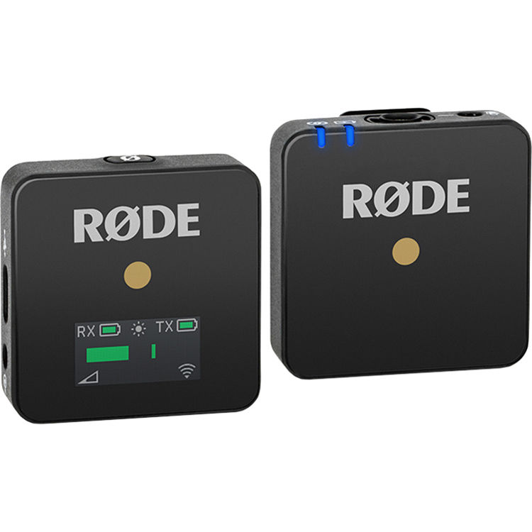 Rode Wireless Go product image transmitter and receiver