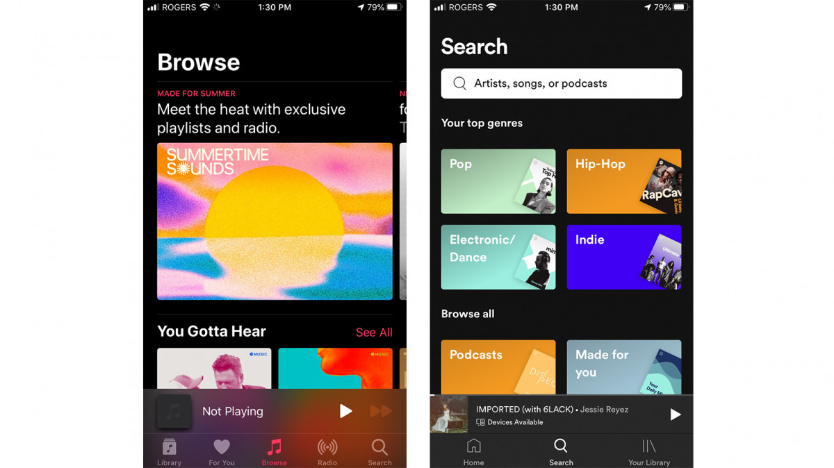Apple Music vs Spotify - SoundGuys