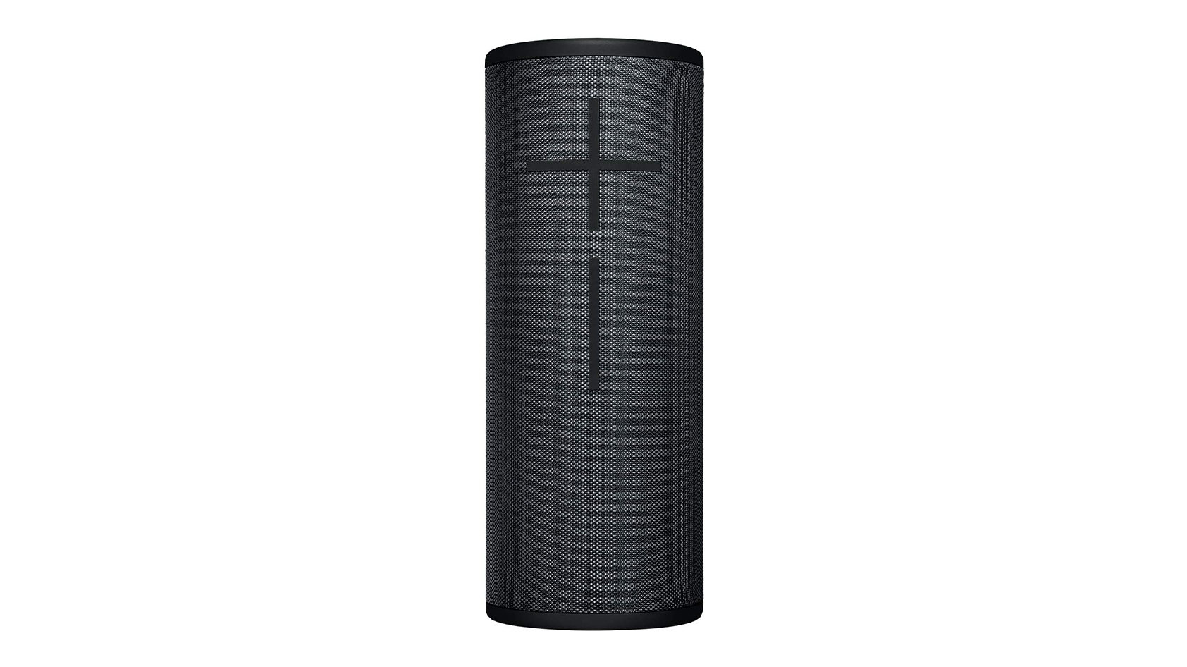 UE Megaboom 3 hero product image A front-facing product render of the UE MEGABOOM 3 waterproof speaker.