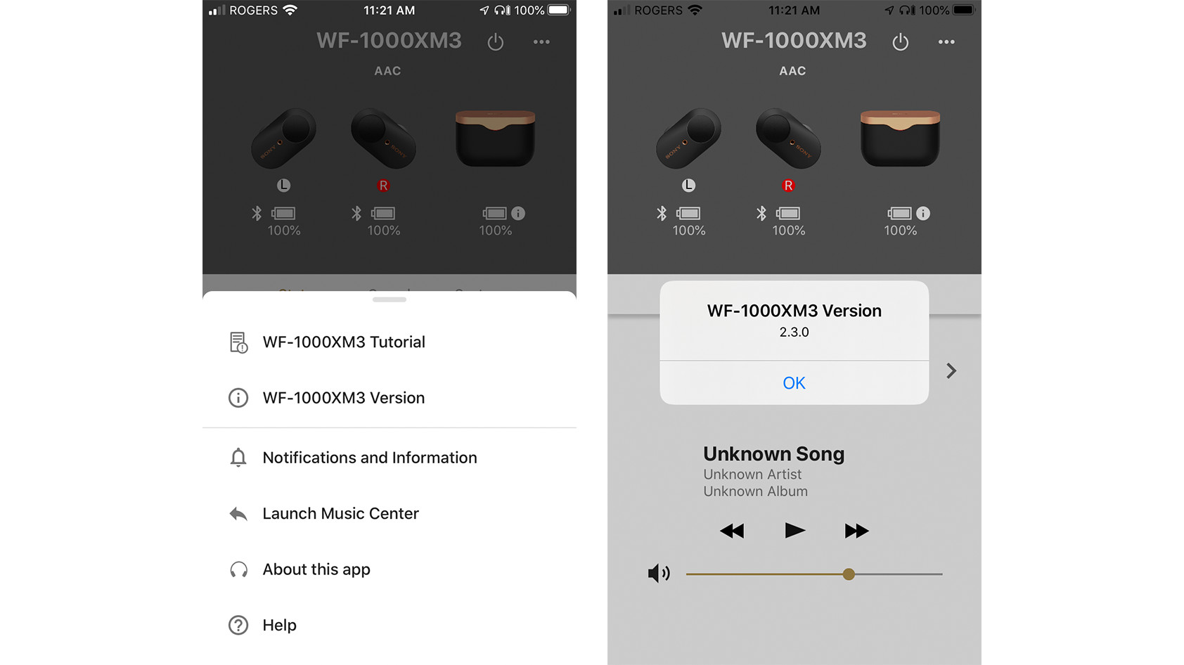 WF-1000XM3, Help Guide