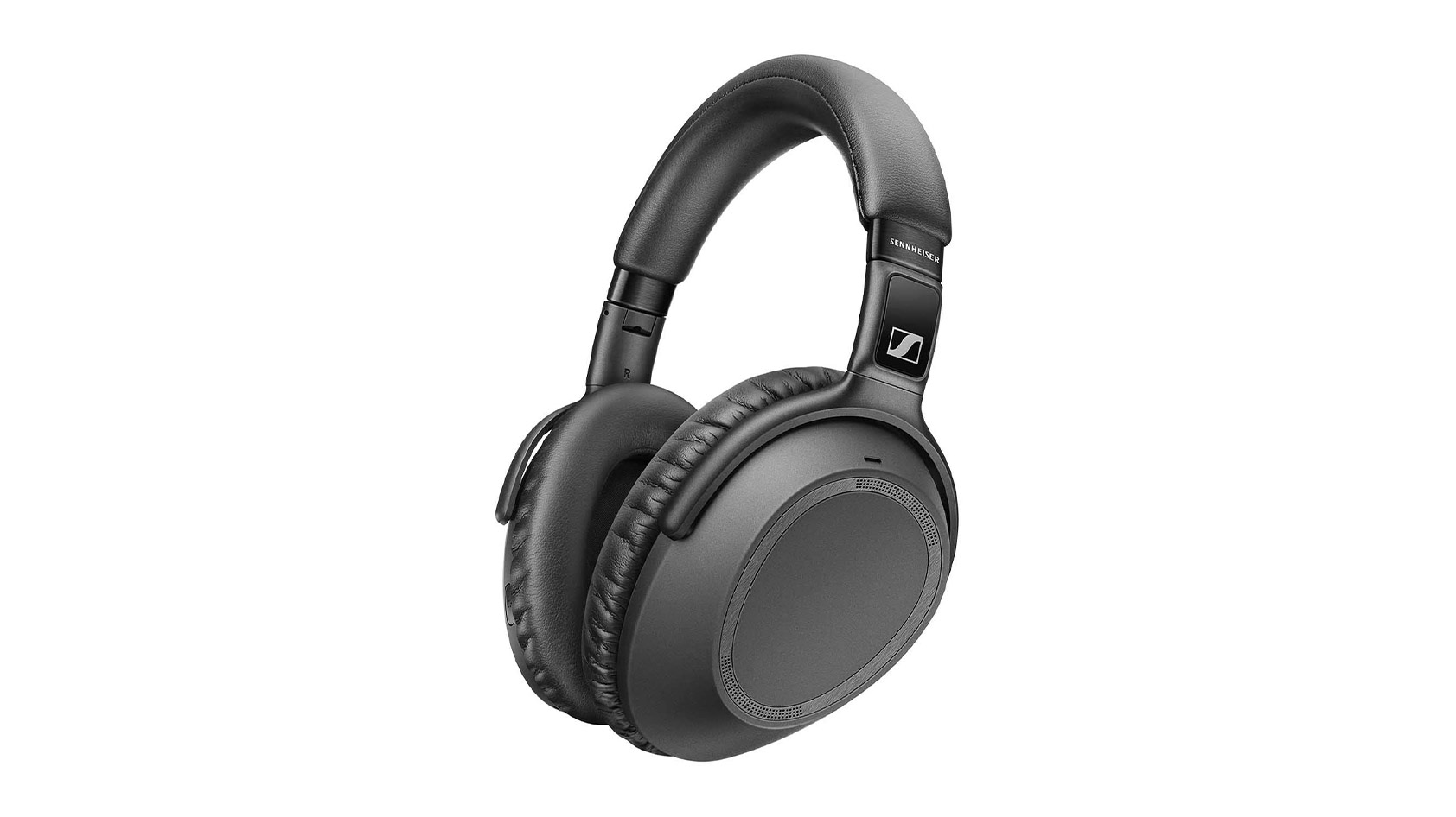 sennheiser pxc 550 ii product render Product render of the Sennheiser PXC 550-II noise canceling over-ear headphones against a white background.