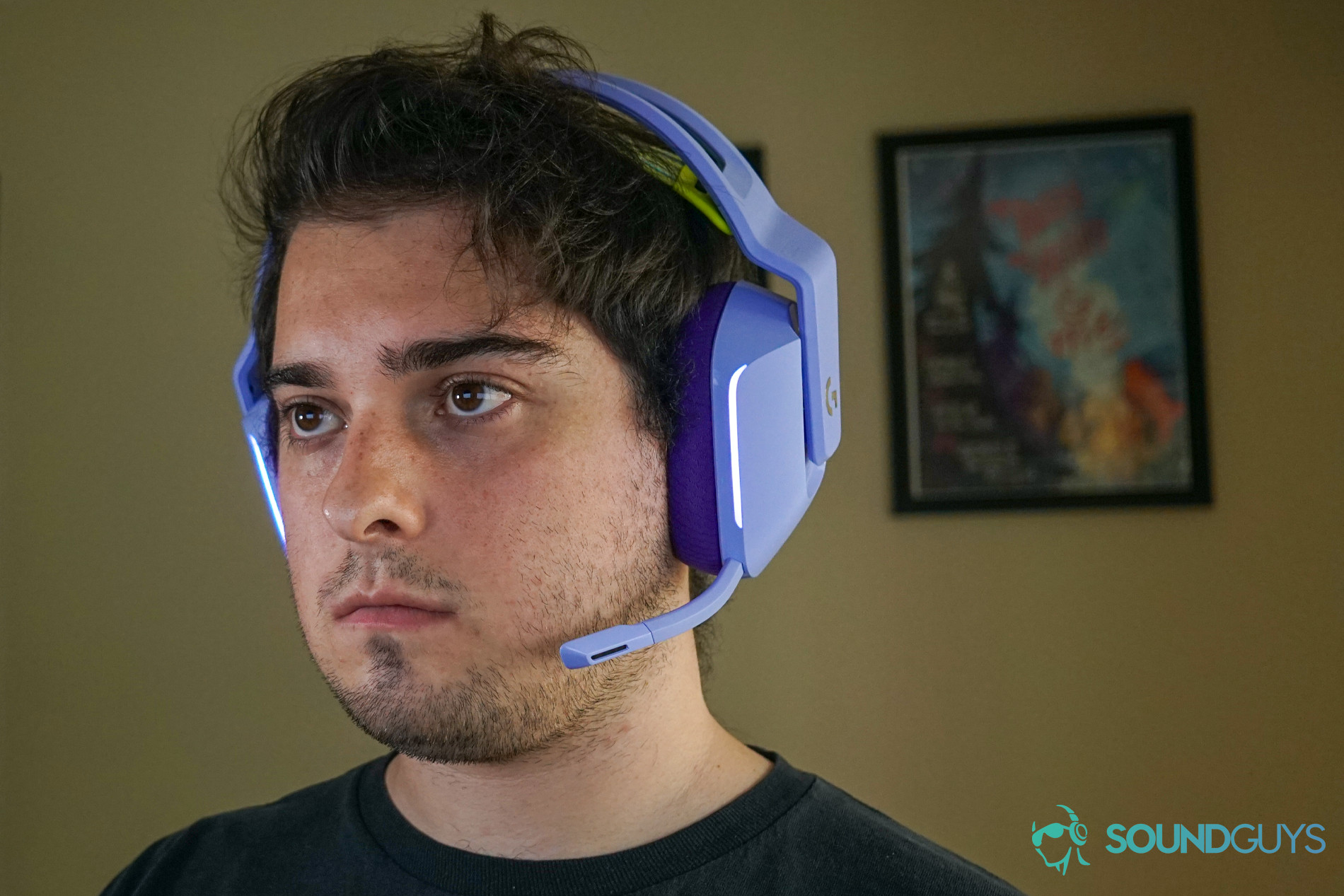 Logitech G733 Lightspeed Wireless Gaming Headset Review and Mic Test For PC  and PlayStation 