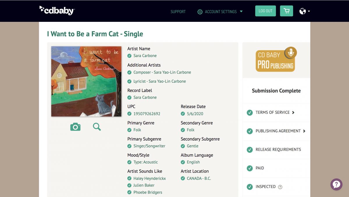 CD Baby review SoundGuys