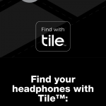 Screenshot of the Tile functionality in the Skullcandy app