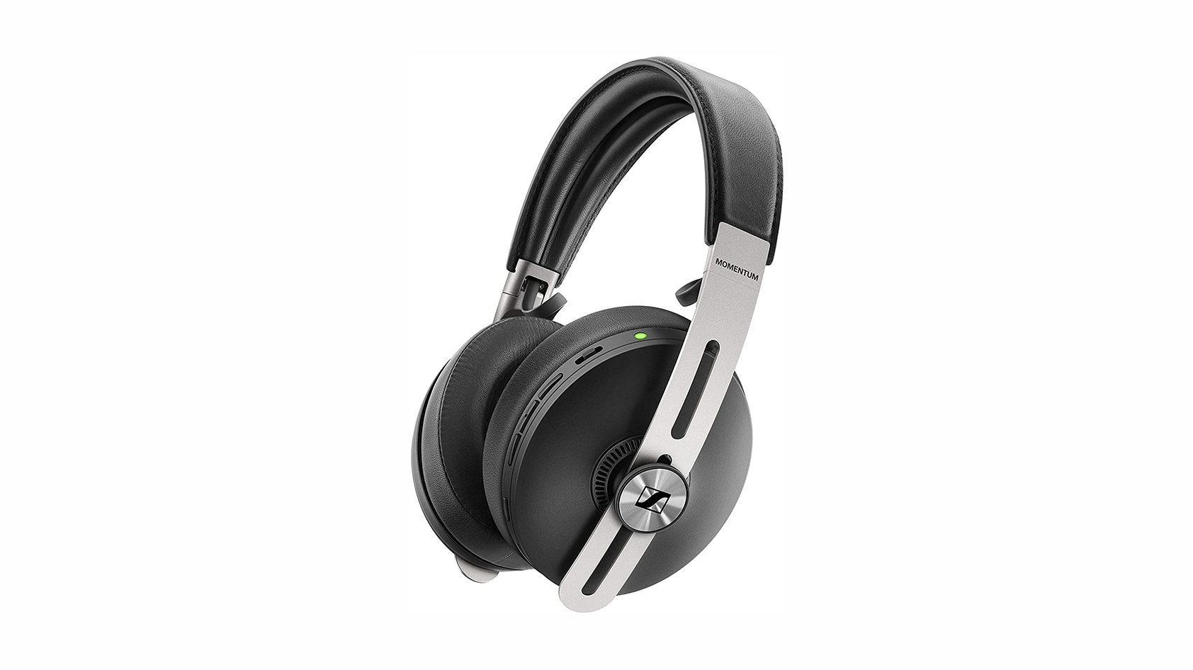 A product image of the Sennheiser Momentum Wireless 3 Bluetooth noise canceling headphones.