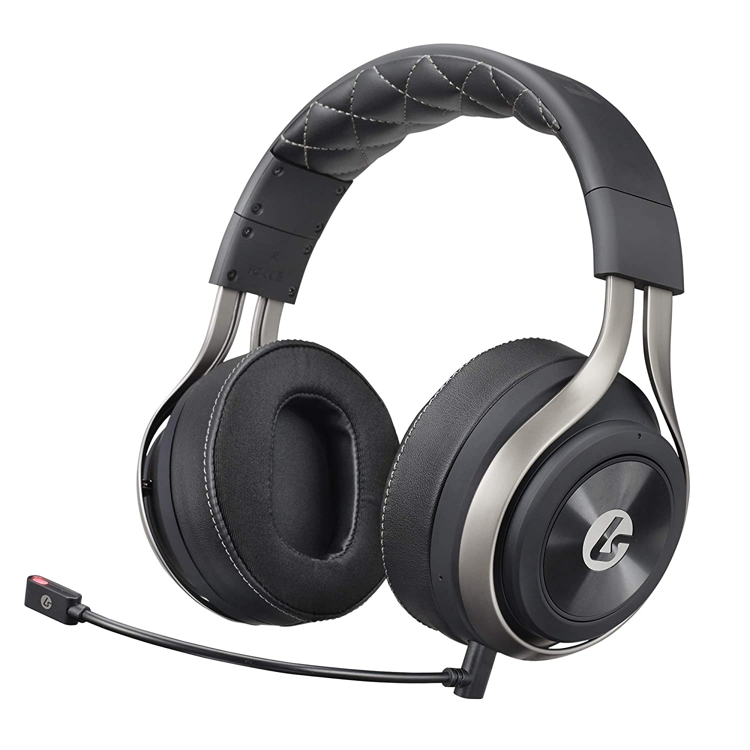 LucidSound LS50X product shot The LucidSound LS50X gaming headset in black against a white background.