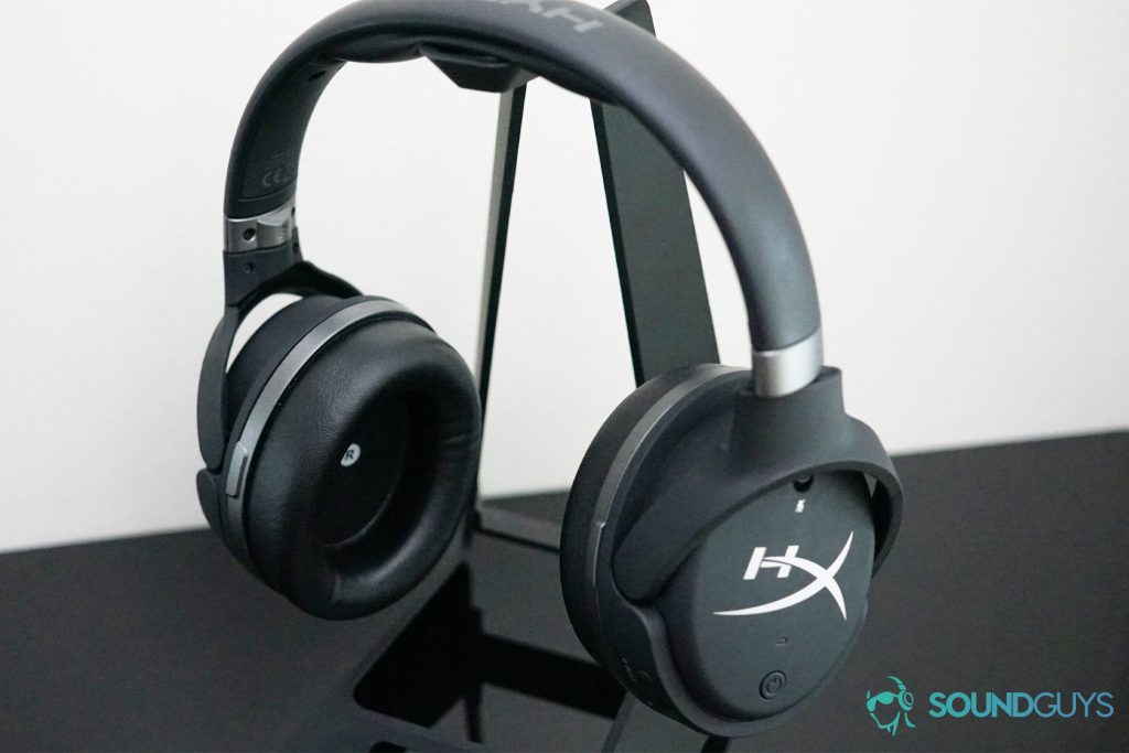 HyperX Cloud Orbit on a stand