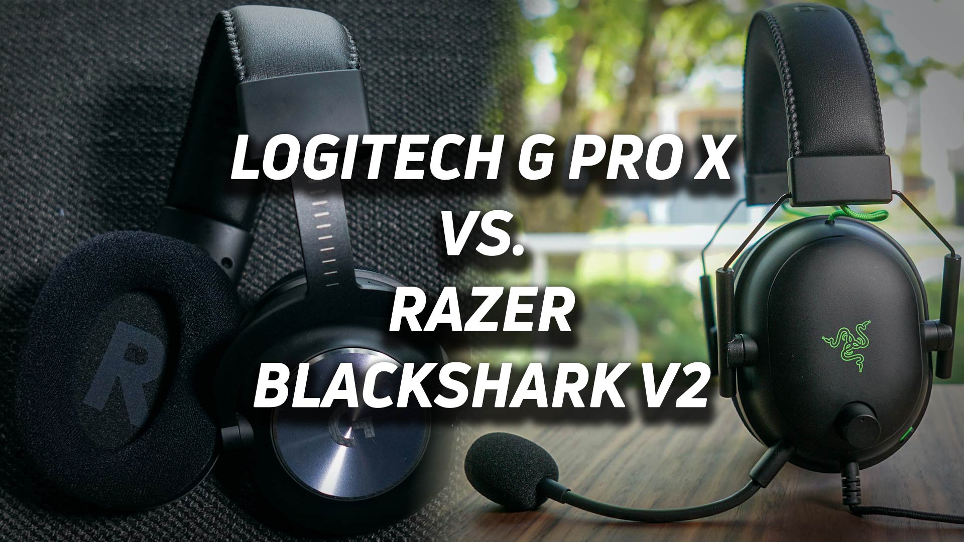 dobbeltlag Litteratur maskulinitet Logitech G Pro X vs Razer BlackShark V2 - SoundGuys