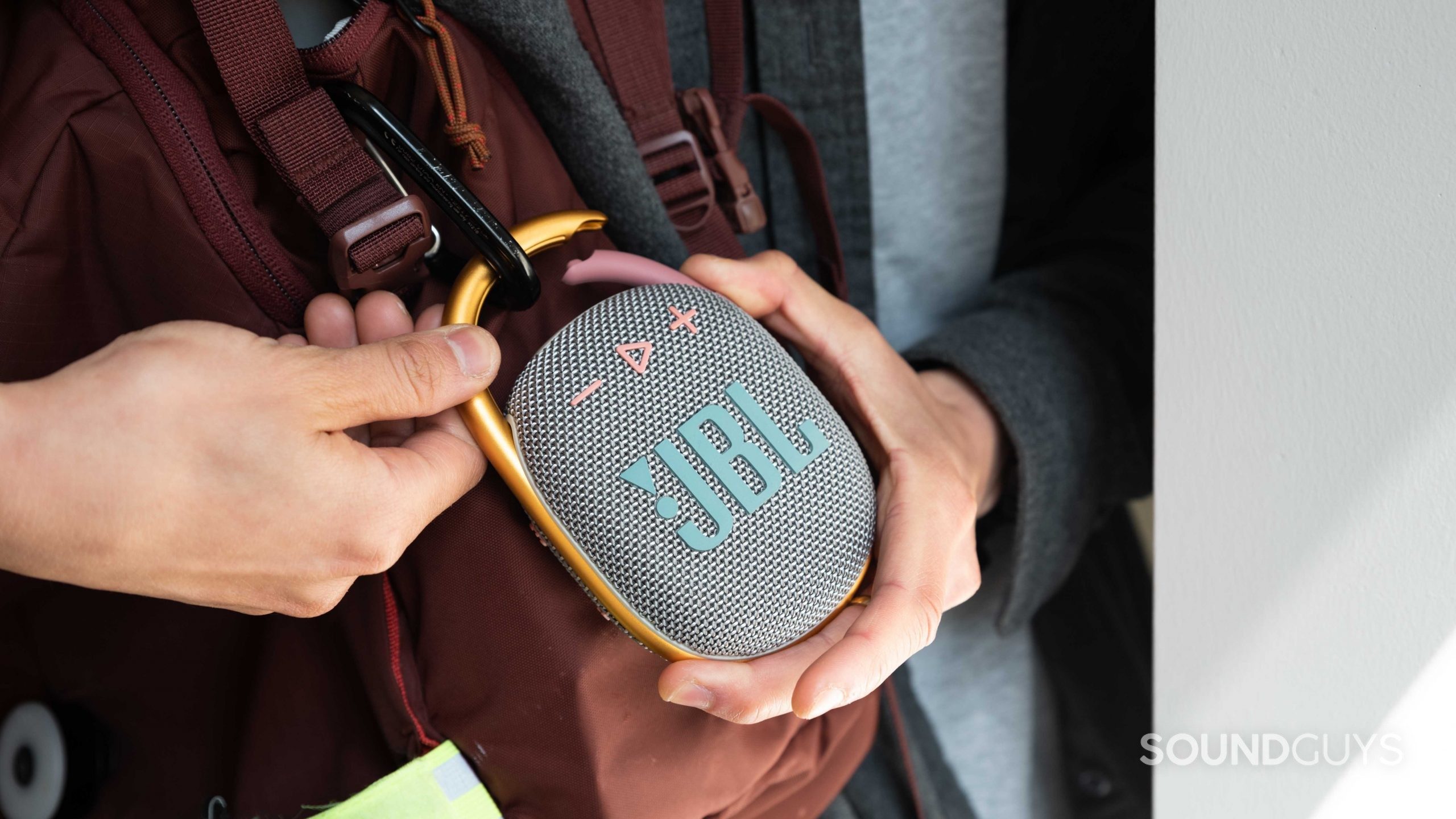  JBL Clip 4: Portable Speaker with Bluetooth, Built-in