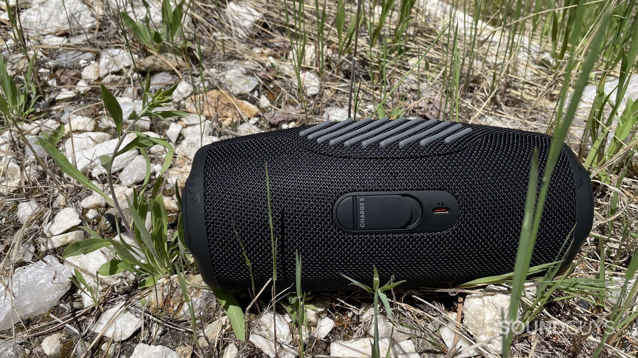 JBL Charge 5 Portable Waterproof Bluetooth Speaker - color gray