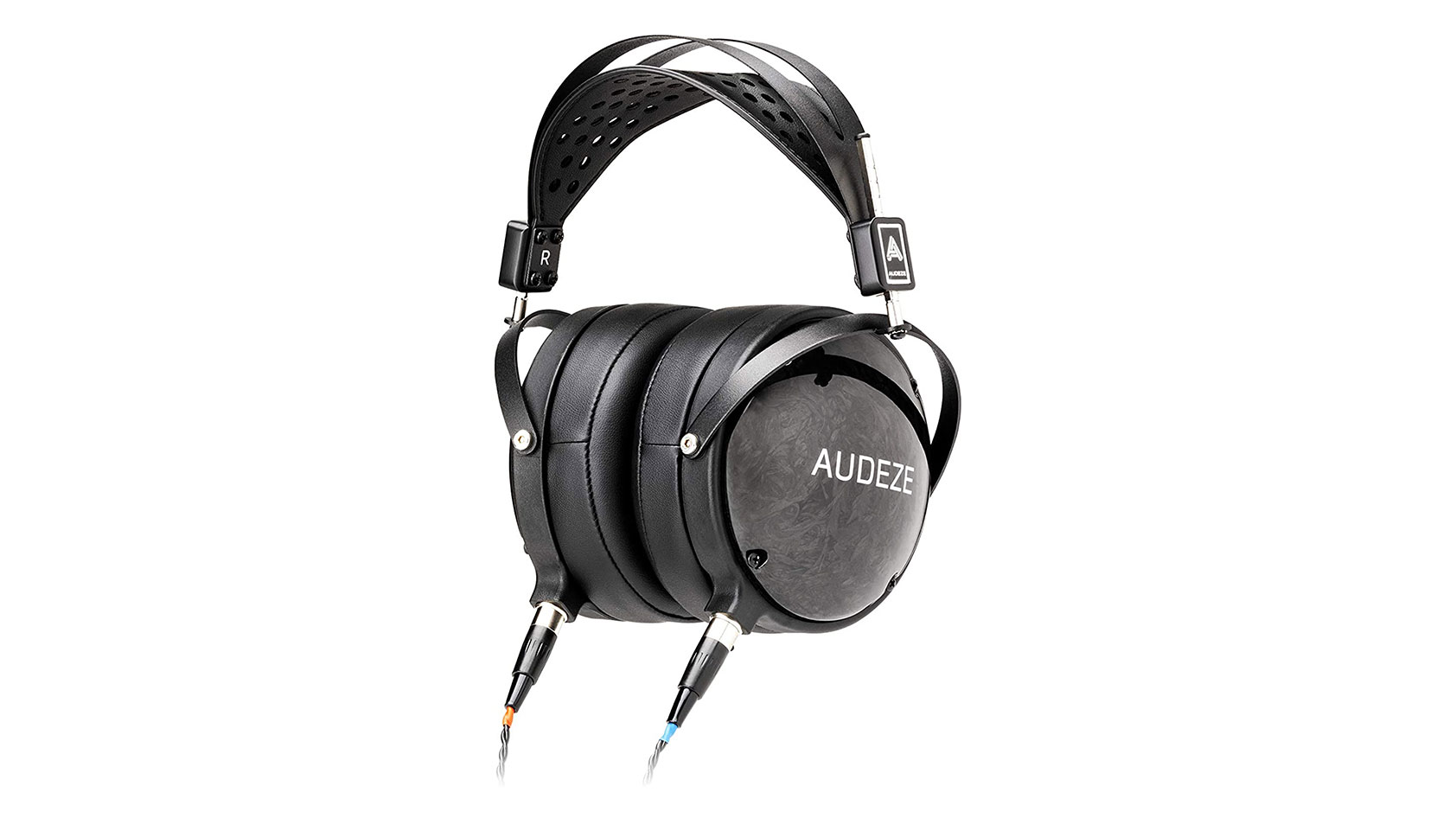 The Audeze LCD-2 Closed-back planar magnetic headphones in black against a white background.