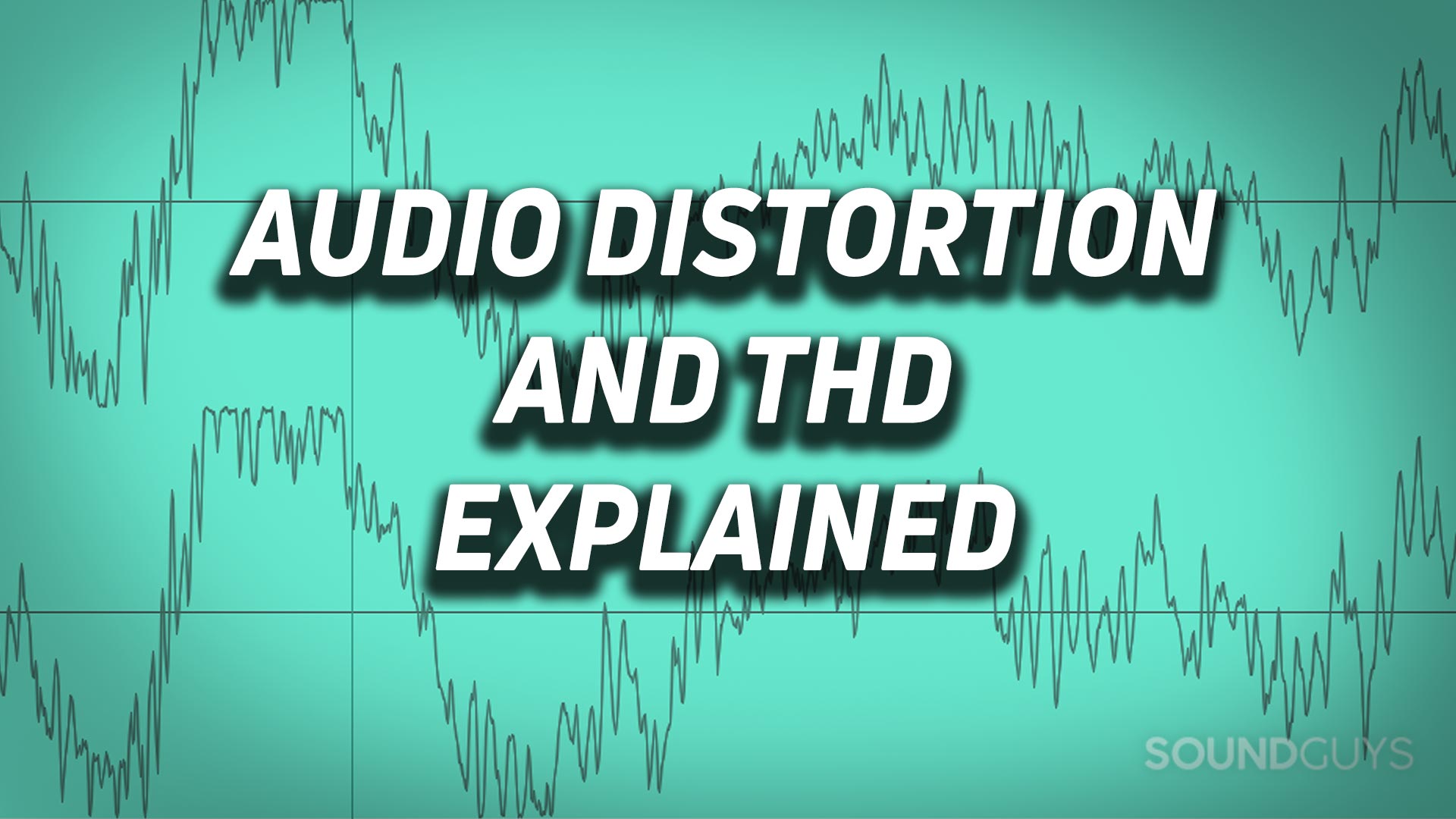 Closeup of an audio signal exhibiting clipping squaring off)of the waveform.