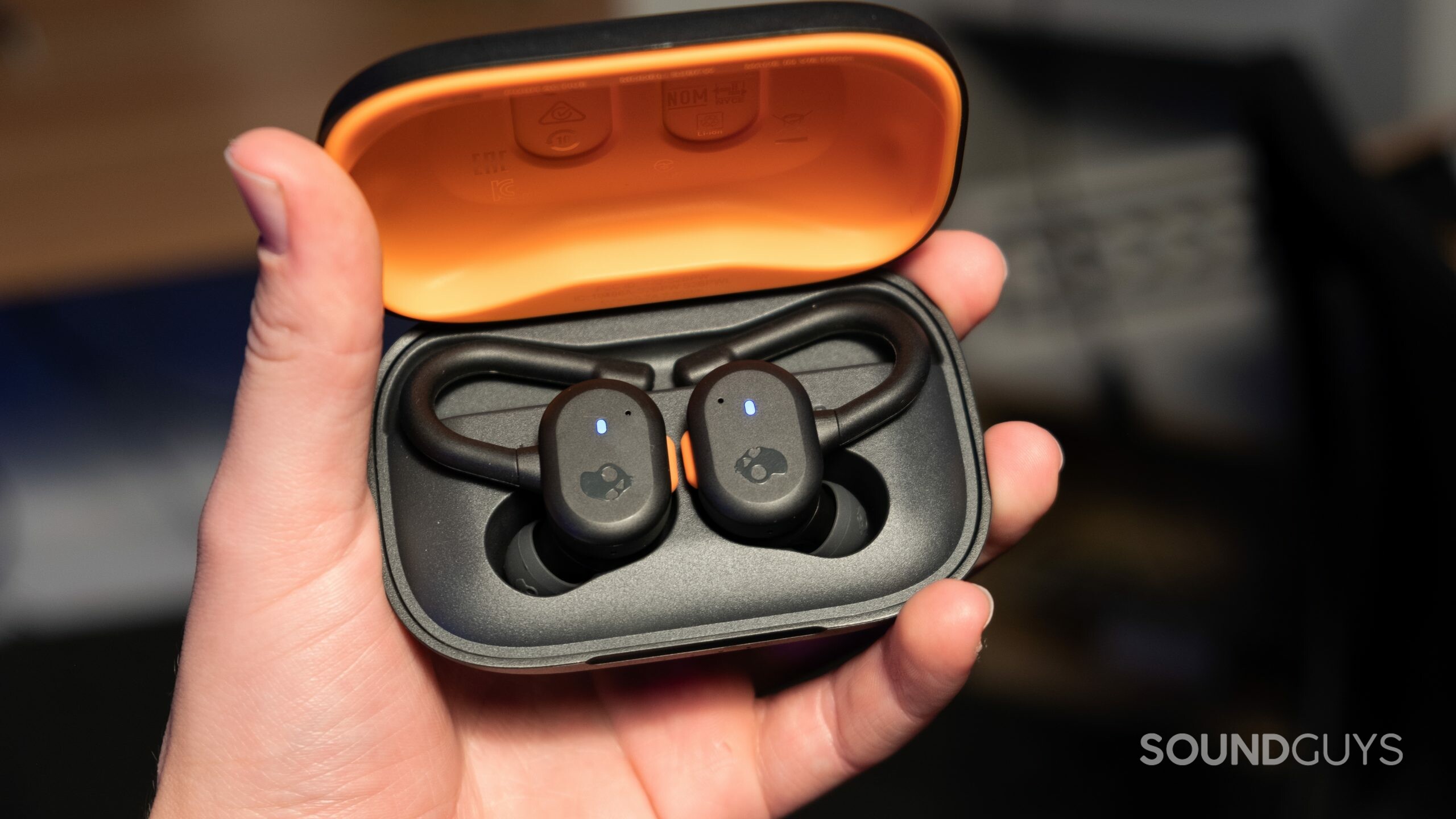 Skullcandy Push Active earbuds in case