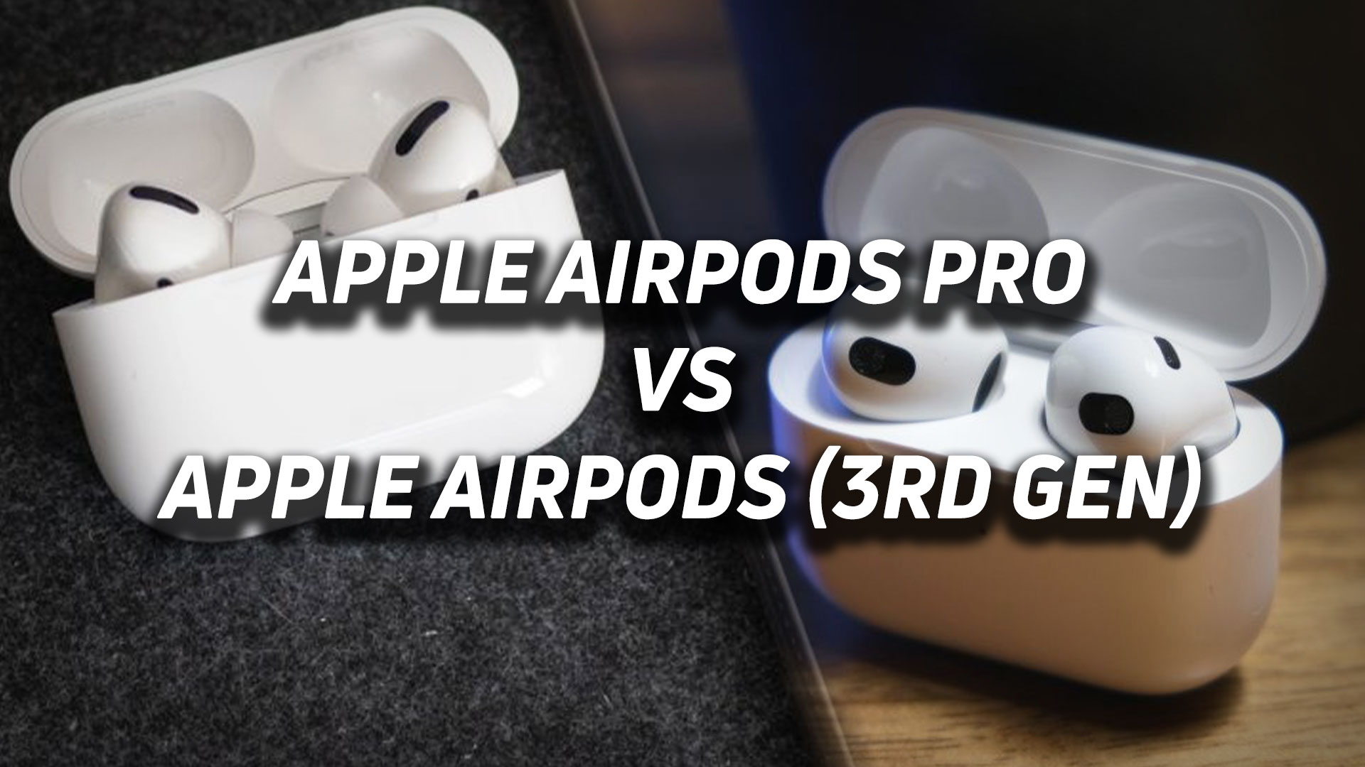 Apple AirPods Pro vs Apple AirPods (3rd generation) - SoundGuys