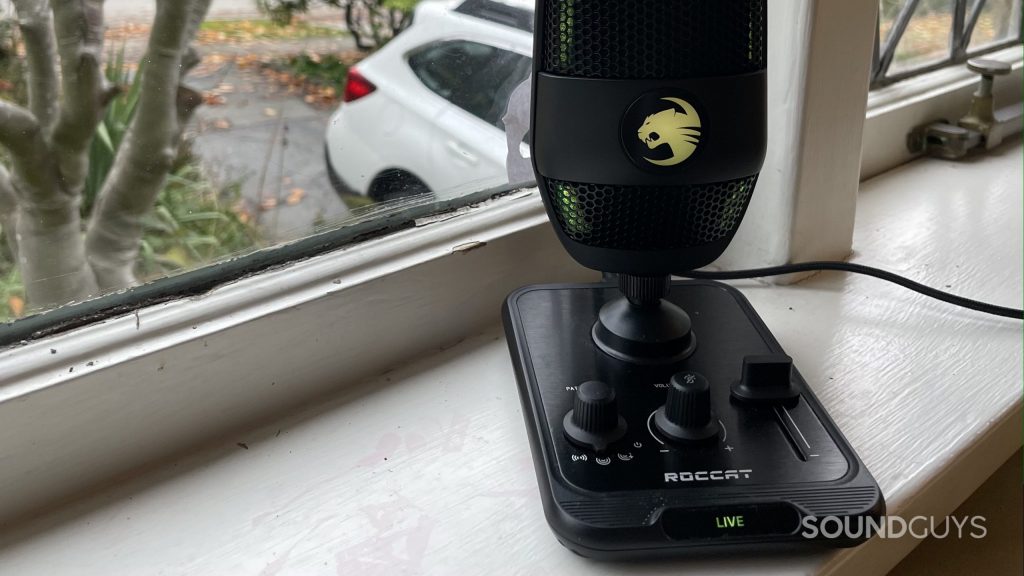 The Roccat Torch displaying the mixer up close.