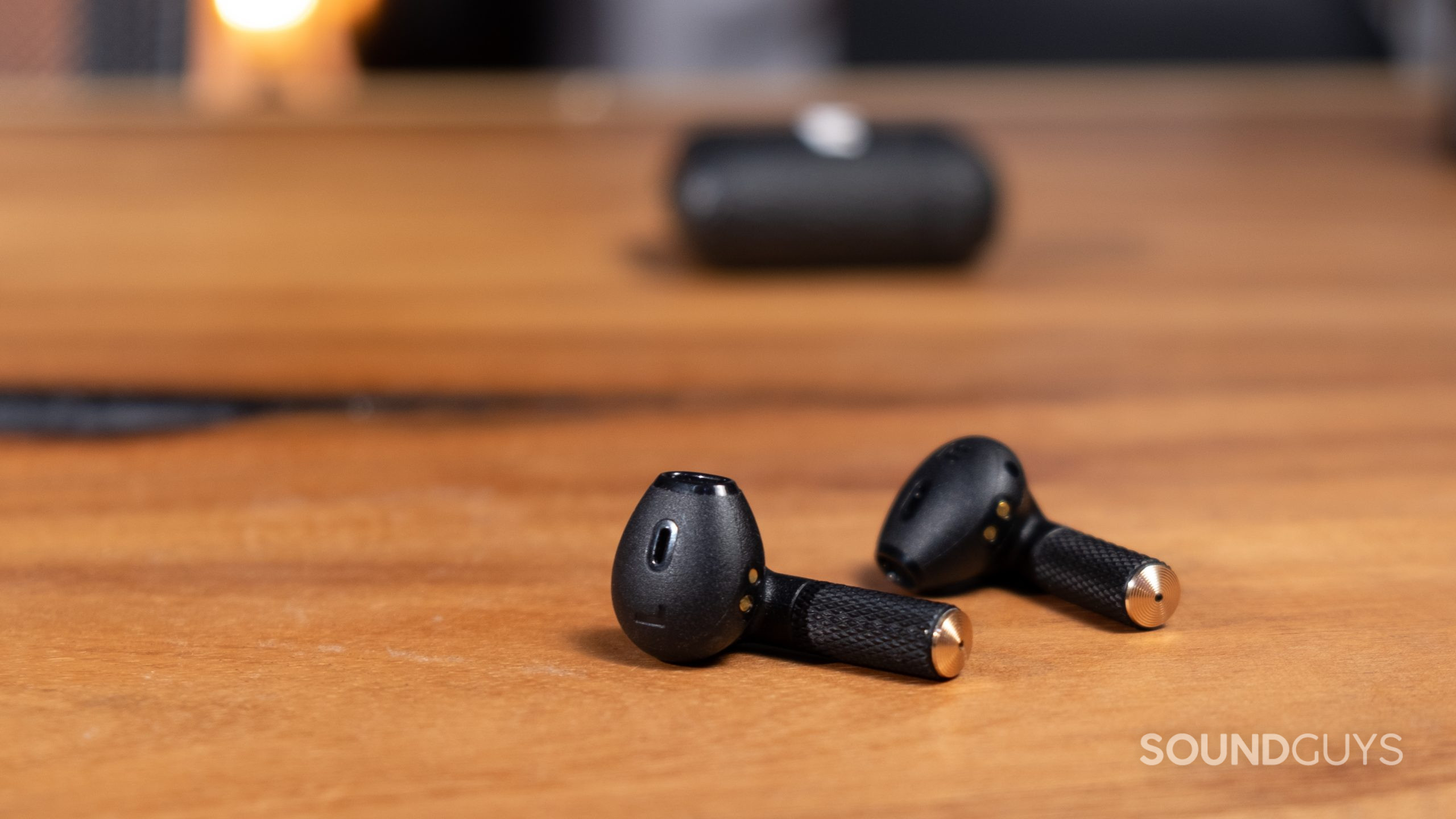 Minor III earbuds with charging case