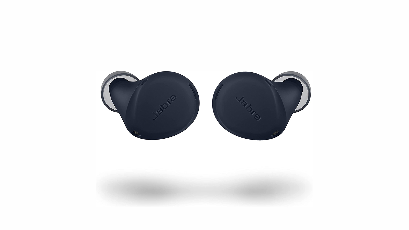 The Jabra Elite 7 Active in navy against a white background.