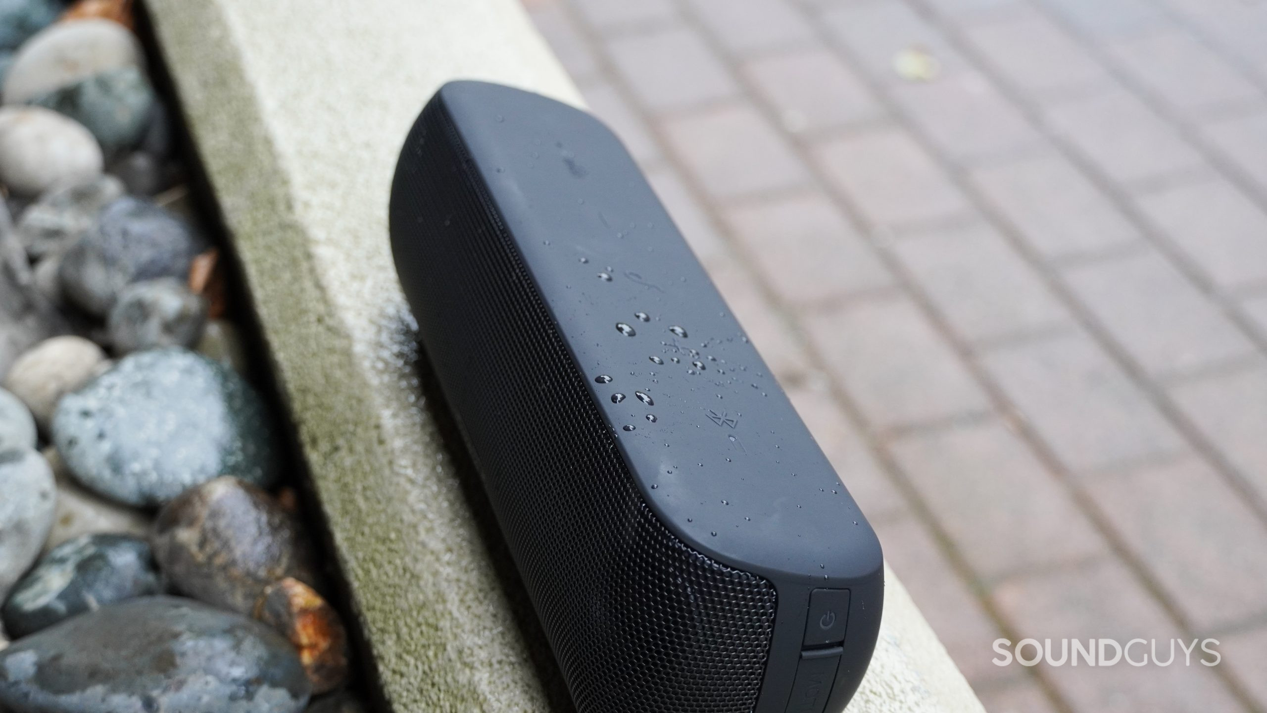 Anker Soundcore Motion+ in the rain