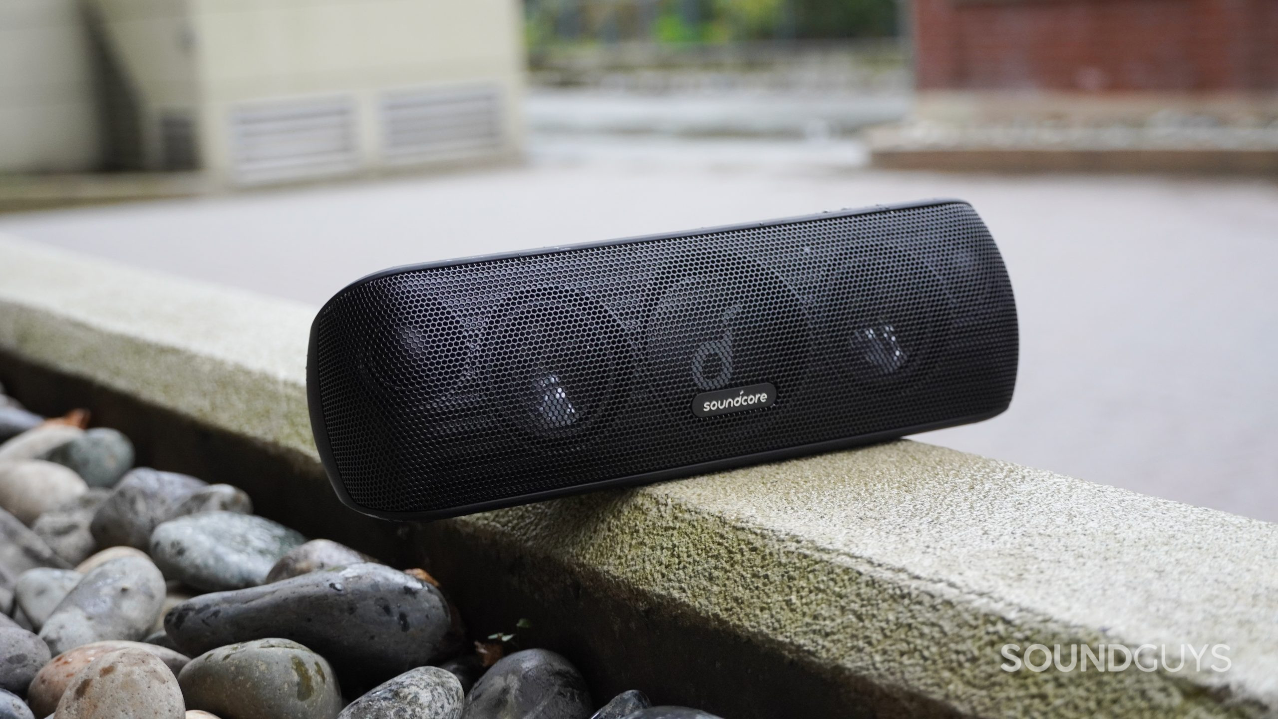 Anker Soundcore Motion+ on ledge