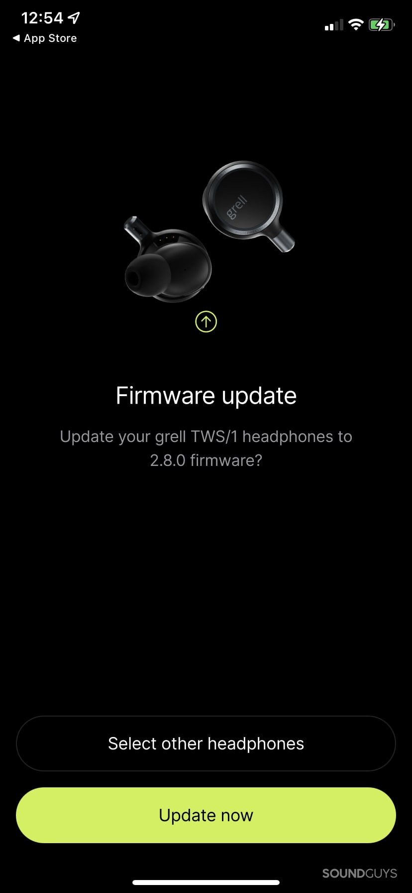 Grell Audio TWS 1 SoundID firmware update