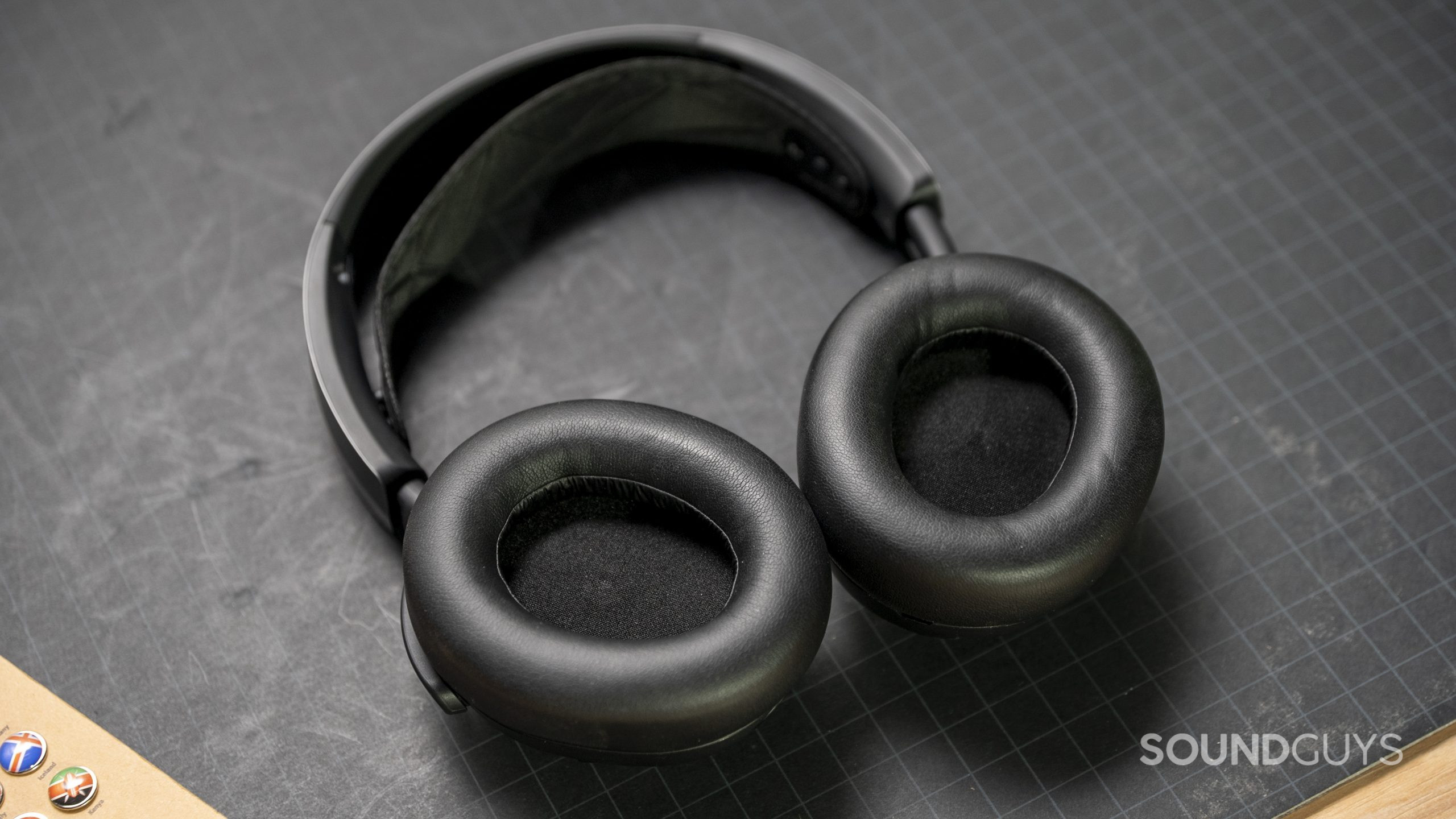 The inner earcups of the SteelSeries Arctis Nova Pro Wireles.