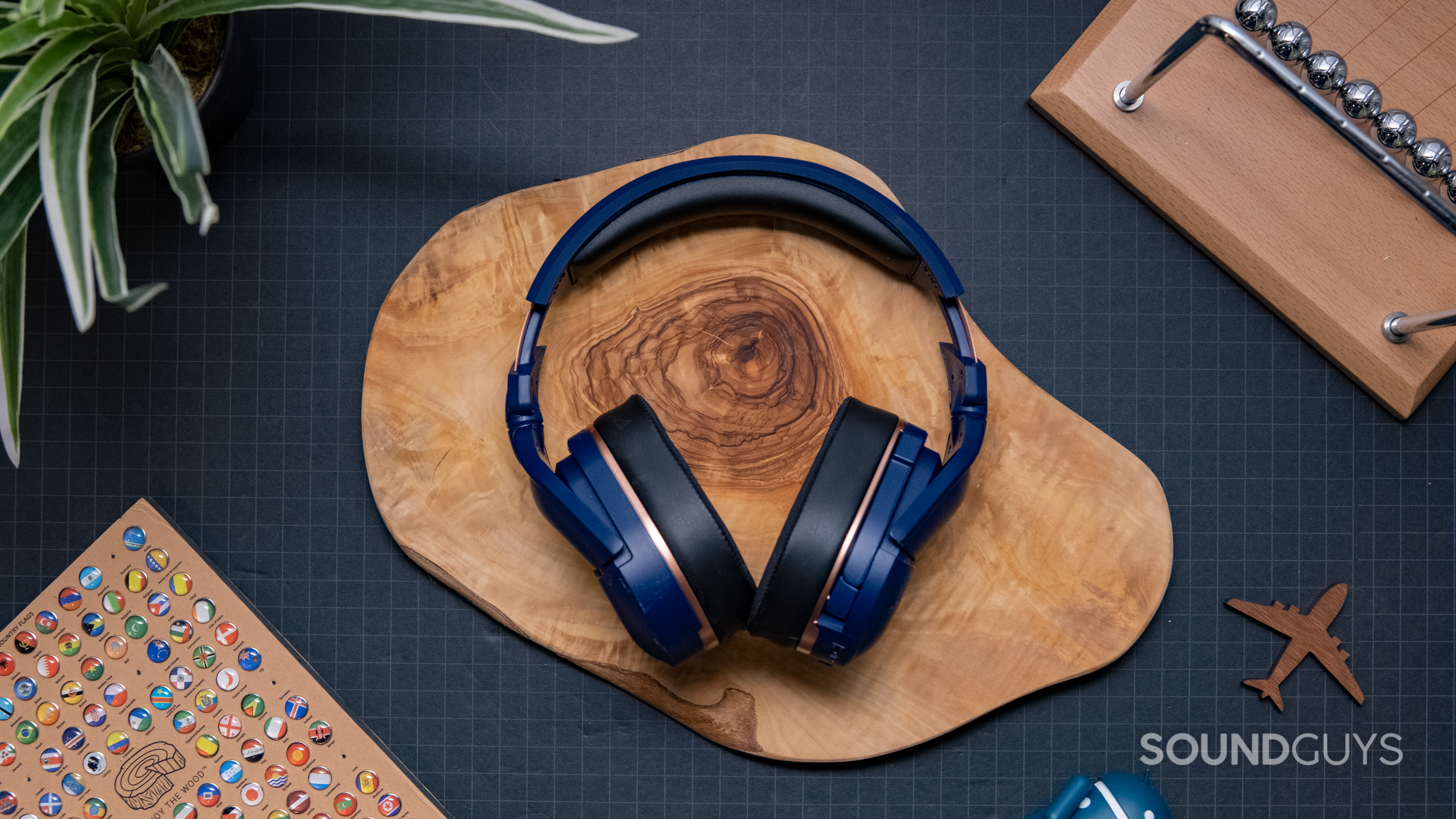 The Turtle Beach Stealth 700 Gen 2 MAX placed atop a woodgrain surface