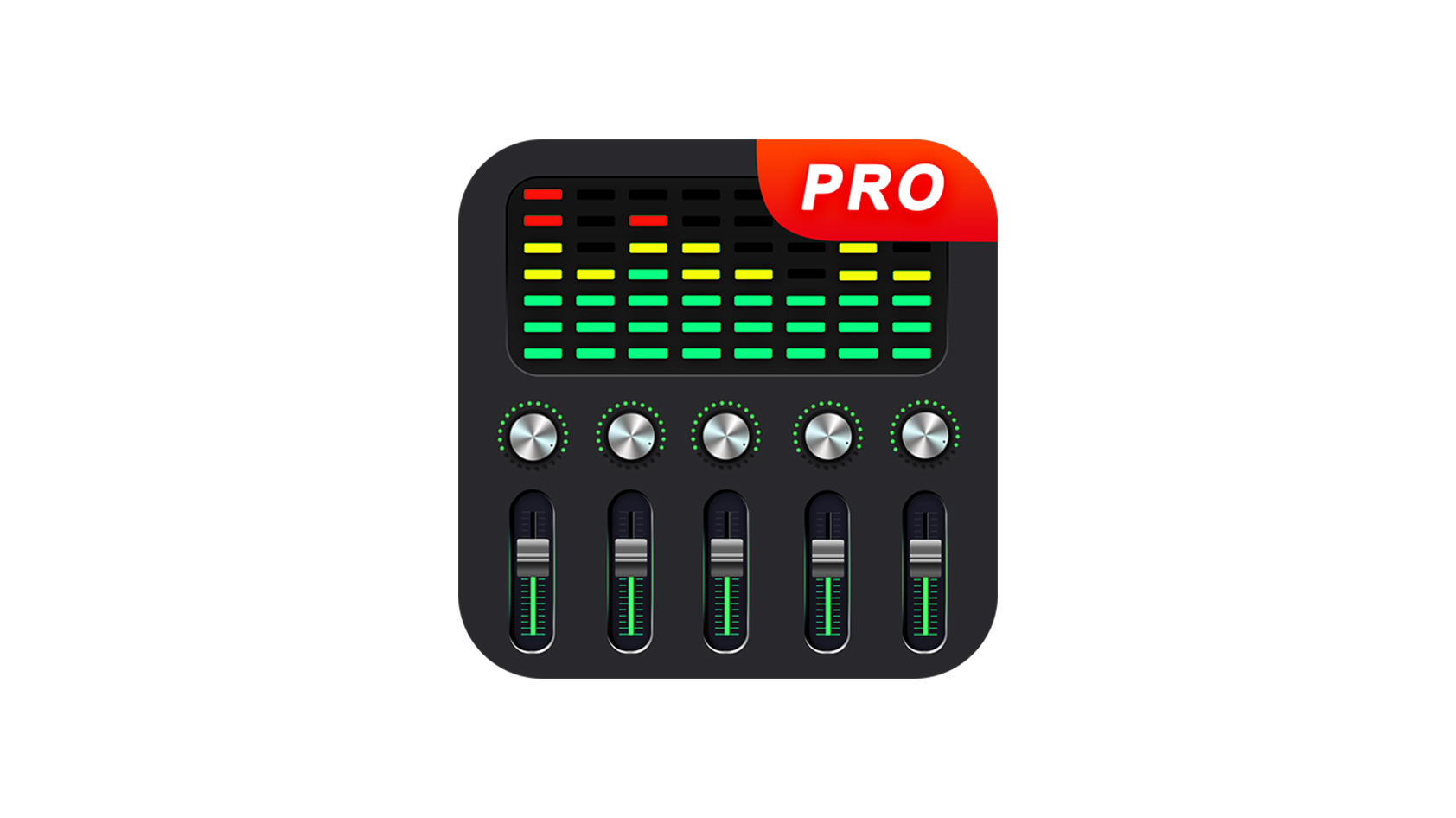 The Equalizer FX Pro app icon against a white backdrop.