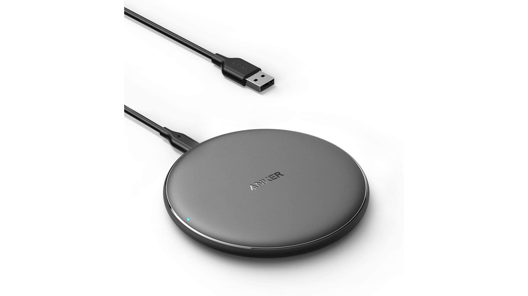 Product image for the Anker PowerPad Wireless charger